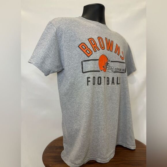 NFL Team Apparel Cleveland Browns Football Tee - Picture 4 of 6